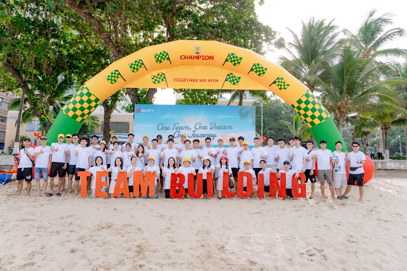 D-Soft Teambuilding in Nha Trang: “One Team, One Dream, One Journey”